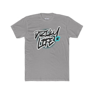 Driky Life - Blue Brain Cotton Crew Tee