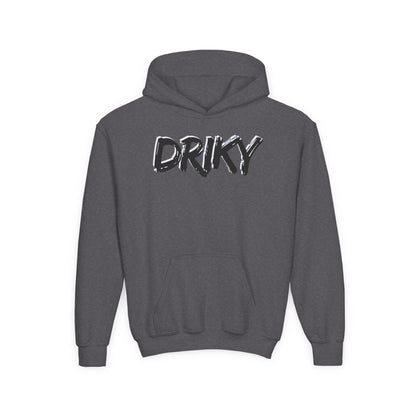 Driky Rough Ryder - Blackout - Youth Heavy Blend Hoodie