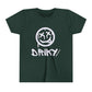 Youth Driky Die Happy - White Night Short Sleeve Tee