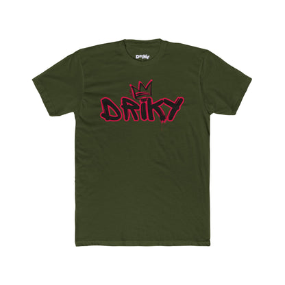 Driky Roy-al - Rose Blood Cotton Crew Tee