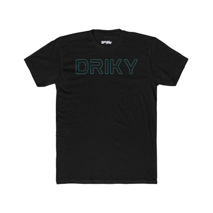 Driky Stud Muffin - Blue Brain Cotton Crew Tee