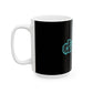 Driky Wear - Blue Brain - 11oz Coffee Cup