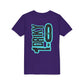 Youth Driky 1 point 0 Bro - - Blue Brain Back Print Short Sleeve Tee