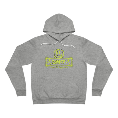 Driky Laugh at the World - Banana Sunshine Fleece Pullover Hoodie