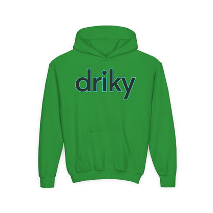 Little Driky - Blue Brain - Youth Heavy Blend Hoodie