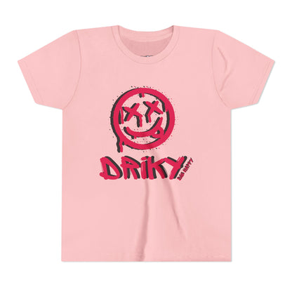 Youth Driky Die Happy - Rose Blood Short Sleeve Tee