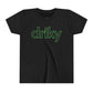 Youth Little Driky - Green Monkey Short Sleeve Tee