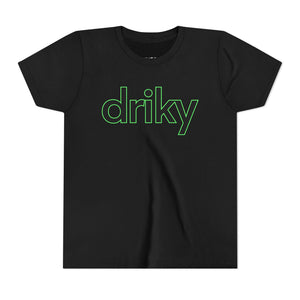 Youth Little Driky - Green Monkey Short Sleeve Tee