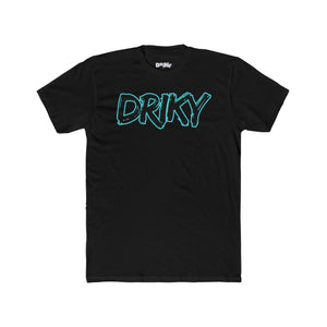 Driky Rough Ryder - Blue Brain Cotton Crew Tee