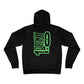 Driky 1 point 0 Bro - Green Monkey - Back Print Fleece Pullover Hoodie