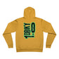 Driky 1 point 0 Bro - Green Monkey - Back Print Fleece Pullover Hoodie