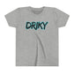 Youth Driky Rough Ryder - Blue Brain Short Sleeve Tee