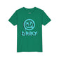 Youth Driky Die Happy - Blue Brain Short Sleeve Tee
