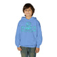 Driky Laugh at the World - Blue Brain - Youth Heavy Blend Hoodie