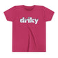 Youth Driky Wear - White Night Short Sleeve Tee