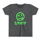 Youth Driky Die Happy - Green Monkey Short Sleeve Tee