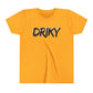 Youth Driky Rough Ryder - Blackout Short Sleeve Tee