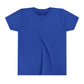 Youth Driky 1 point 0 Bro - - Blue Brain Back Print Short Sleeve Tee