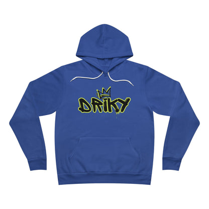 Driky Roy-al - Banana Sunshine Fleece Pullover Hoodie