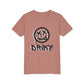 Youth Driky Die Happy - Blackout Short Sleeve Tee