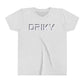 Youth Driky Stud Muffin - White Night Short Sleeve Tee