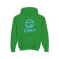 Driky Die Happy -  Blue Brain - Youth Heavy Blend Hoodie