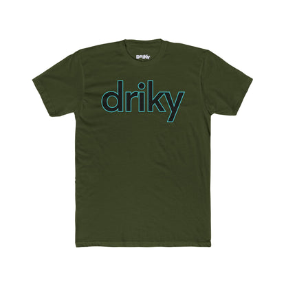 Little Driky - Blue Brain Cotton Crew Tee