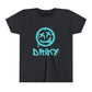 Youth Driky Die Happy - Blue Brain Short Sleeve Tee