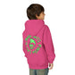 Drikyz Good Guys Finish Last - Green Monkey - (Back Print) Youth Heavy Blend Hoodie
