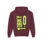 Youth Driky 1 point 0 Bro - Banana Sunshine Backprint - Heavy Blend Hoodie 16 Colors