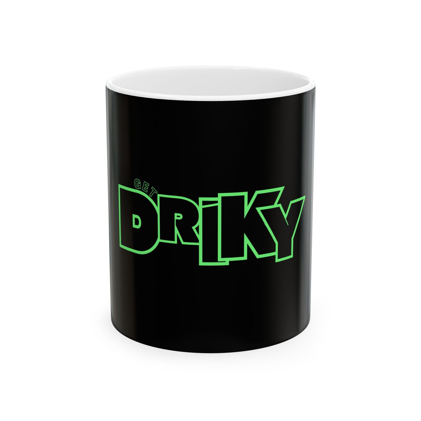 Get Driky - Green Monkey - 11oz Coffee Cup