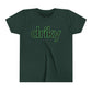 Youth Little Driky - Green Monkey Short Sleeve Tee