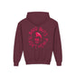 Drikyz Good Guys Finish Last - Rose Blood - (Back Print) Youth Heavy Blend Hoodie