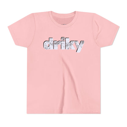 Youth Driky Wear - White Night Short Sleeve Tee