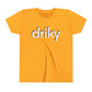 Youth Little Driky - White Night Short Sleeve Tee