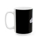 Driky Wear - White Night - 11oz Coffee Cup