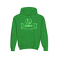 Driky Laugh at the World - Green Monkey - Youth Heavy Blend Hoodie