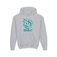 Driky King Nothing - Blue Brain - Youth Heavy Blend Hoodie