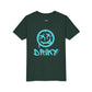 Youth Driky Die Happy - Blue Brain Short Sleeve Tee