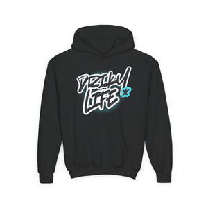Driky Life - Blue Brain - Youth Heavy Blend Hoodie