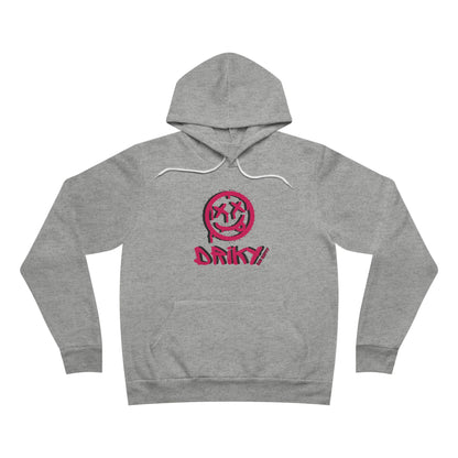 Driky Die Happy - Rose Blood Fleece Pullover Hoodie