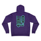 Driky 1 point 0 Bro - Blue Brain - Back Print Fleece Pullover Hoodie