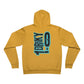 Driky 1 point 0 Bro - Blue Brain - Back Print Fleece Pullover Hoodie