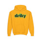 Driky Wear - Green Monkey - Youth Heavy Blend Hoodie