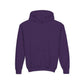 Driky 1 point 0 Bro - Blue Brain - (Back Print) Youth Heavy Blend Hoodie
