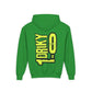 Youth Driky 1 point 0 Bro - Banana Sunshine Backprint - Heavy Blend Hoodie 16 Colors