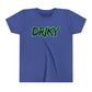 Youth Driky Rough Ryder - Green Monkey Short Sleeve Tee