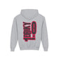 Driky 1 point 0 Bro - Rose Blood - (Back Print) Youth Heavy Blend Hoodie