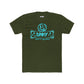 Driky Laugh at the World - Blue Brain Cotton Crew Tee