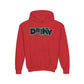 Get Driky - Blue Brain - Youth Heavy Blend Hoodie